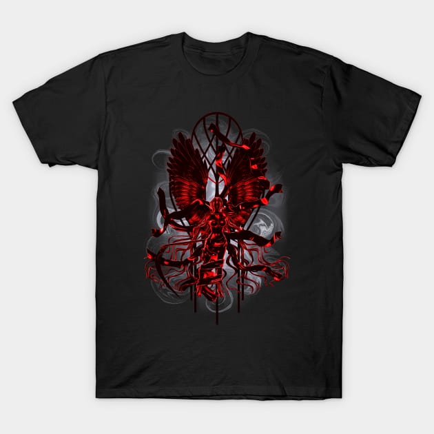 The Fallen Angel T-Shirt by Liquid Feline